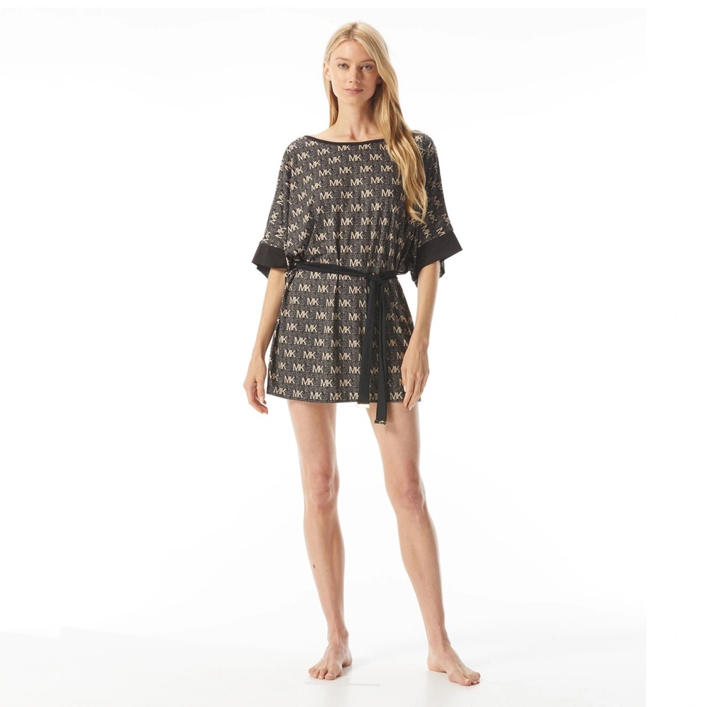 Michael Kors Belted Cover Up - Monogram